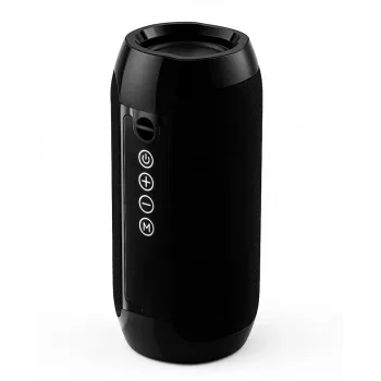 Nešiojamas „Bluetooth“ stereofoninis garsiakalbis SQUEAK SQ1008 — 14 W RMS, „Bluetooth 5.3“, 1200 mAh, IPX4, FM, LED, AUX, USB