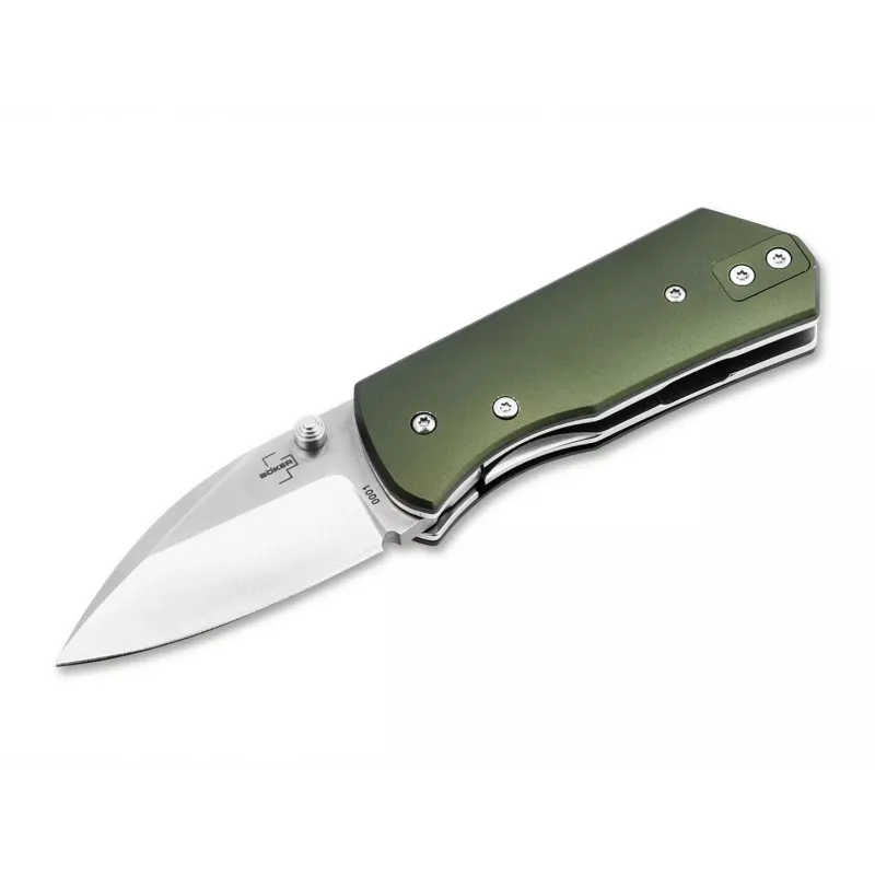 Sulankstomas peilis BOKER PLUS Lefti 01BP0006 — G10 rankena, nešiojimas kairiarankiams