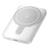 Vention FHSW0 belaidžio įkrovimo 5000 mAh išorinė baterija, 3 A, USB-C, balta