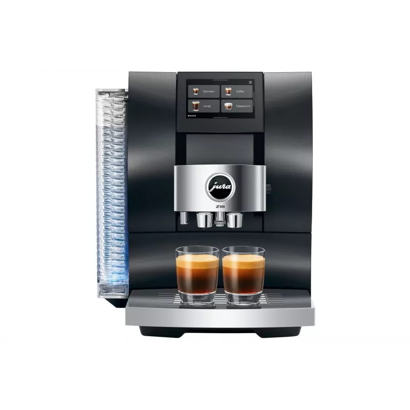 Espreso aparatas JURA Z10 Visiškai automatinis 2,4 L Aliuminis, juoda, 1450 W, 15 bar, 51 gėrimas