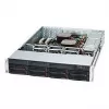 Super Micro Supermicro SC825 TQC-600LPB - Rack Mount 2U - E-ATX - SATA/SAS - Hot-Swap 600 Watt - Juoda (CSE-825TQC-600LPB)