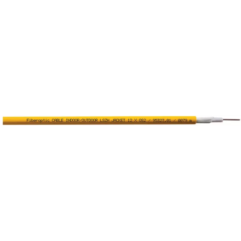 Lanview LVO232550-100 InfiniBand/šviesolaidinis kabelis 100 m Geltonas