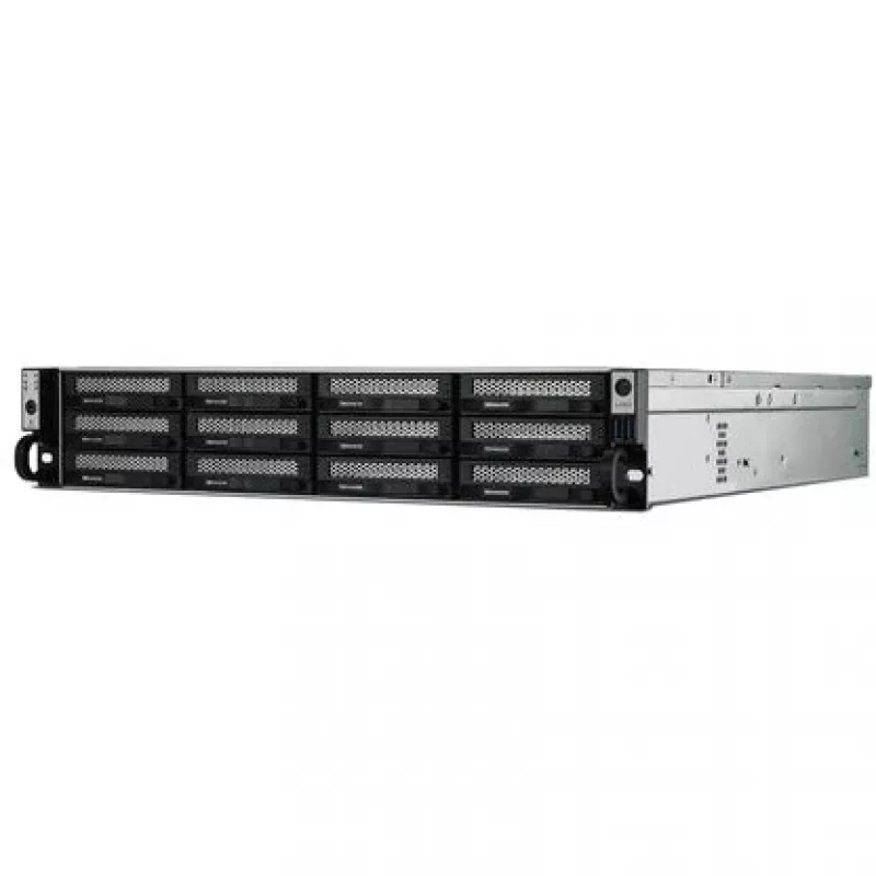 TerraMaster U12-500 Plus NAS stelažas (2U) Intel® Core™ i7 16 GB DDR5 0 TB pilkas