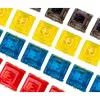 Klaviatūros jungikliai Keychron G36 geltoni plastikiniai Hot-Swappable