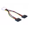 Maitinimo laidas SATA HDD 2x DeLOCK 60102 0,112 m