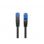 Tinklo kabelis LANBERG PCF6A-10CC-0150-BK Cat6a S/FTP RJ-45 1,5 m Juodas