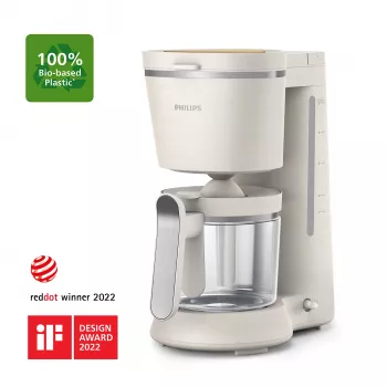 Philips Eco Conscious Edition lašelinio filtro kavos virimo aparatas HD5120/00, 1,2 l / Pažeista pakuotė