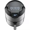 Tefal Easy Fry EY401D Single 4.2 L Stand-alone 1500 W Karšto oro gruzdintuvė Juoda, Nerūdijantis plienas