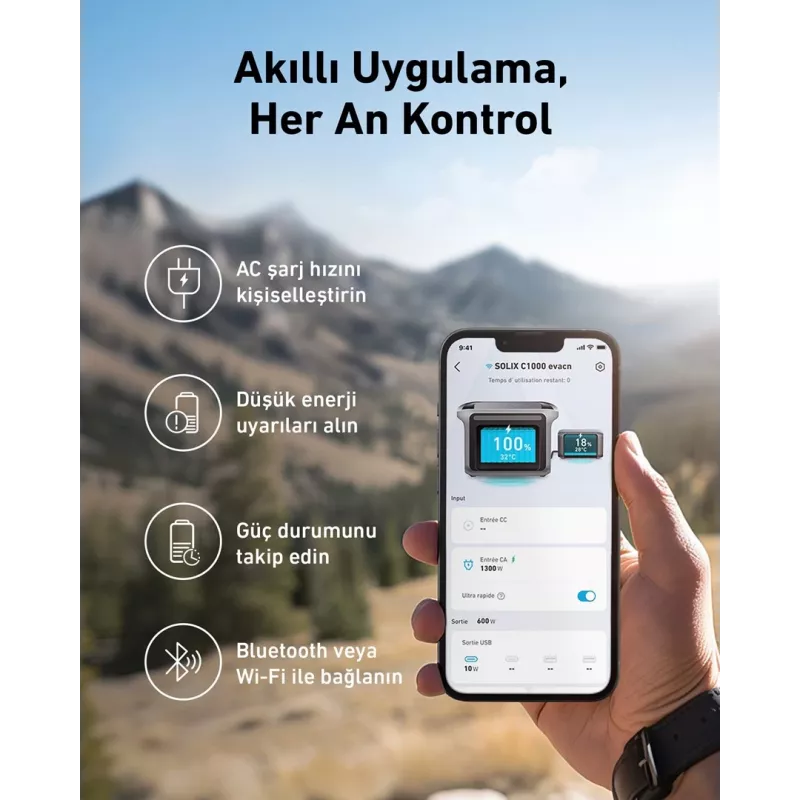 Anker Solix C1000X nešiojama elektrinė 8 1800 W 12,9 kg