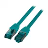 EFB-Elektronik RJ45 komutacinis kabelis Cat.6A S/FTP LSZH Green 0,15m Manufacturer: EFB Elektronik (MK6001.0,15GR)
