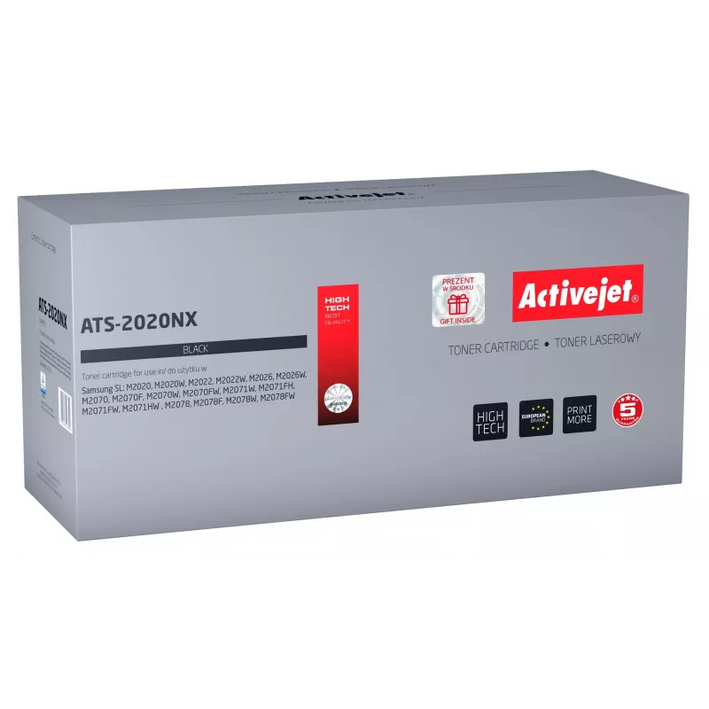 Activejet ATS-2020NX dažai (pakaitalas Samsung MLT-D111L, MLTD111L; Supreme; 1 800 puslapių; juoda)