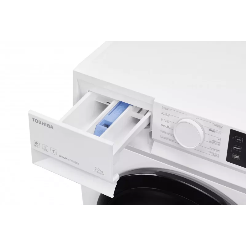 Skalbimo mašina Toshiba TW-BL70A2PL(WK), 7 kg