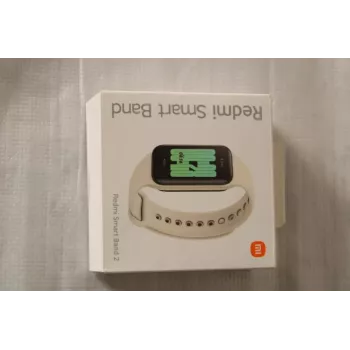 IŠPARDUOTA. Xiaomi Redmi | Smart Band 2 | Kūno rengybos sekimo apyrankė | Liečiamas ekranas | Širdies ritmo monitorius | Atsparus vandeniui | Bluetooth | NAUDOTA, TRŪKSTA ĮKROVIKLIO | Dramblio kaulo spalva