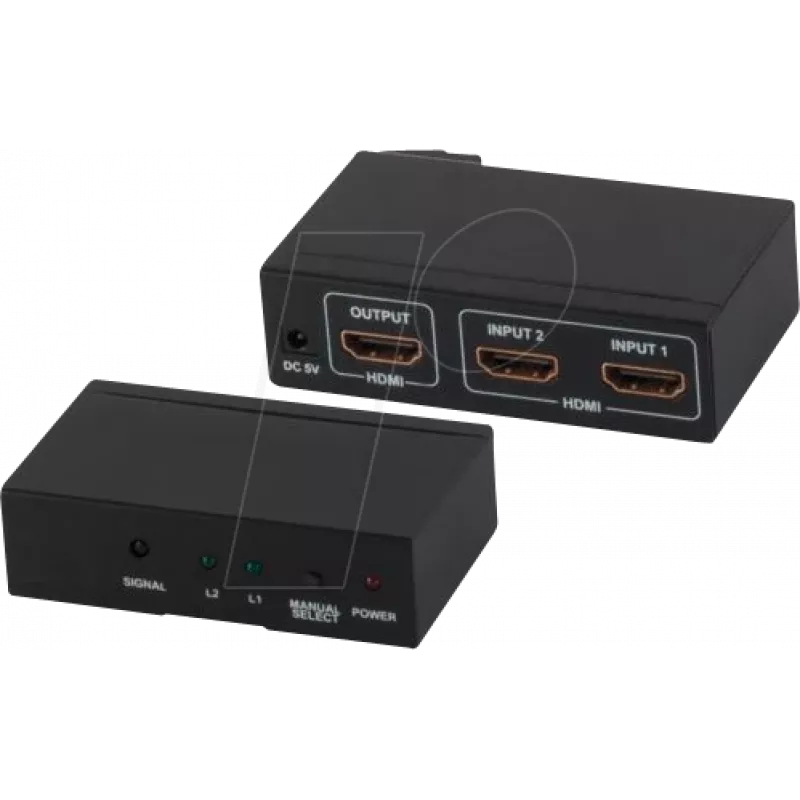 HDMI vaizdo jungiklis ShiverPeaks SP05-02002