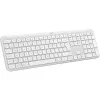 Logitech K950 Signature plonas klaviatūra biurui RF belaidė Bluetooth QWERTY US International balta