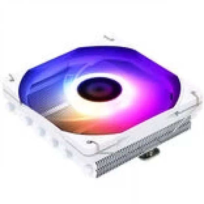 Thermalright AXP120 X67 ARGB Žemo profilio CPU aušintuvas - 120mm, Balta (AXP120 X67 Balta ARGB)