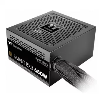 Maitinimo blokas THERMALTAKE 650W Smart BX3 Pro SE – 650W ATX maitinimo šaltinis, viena +12V linija, 80 PLUS Bronze