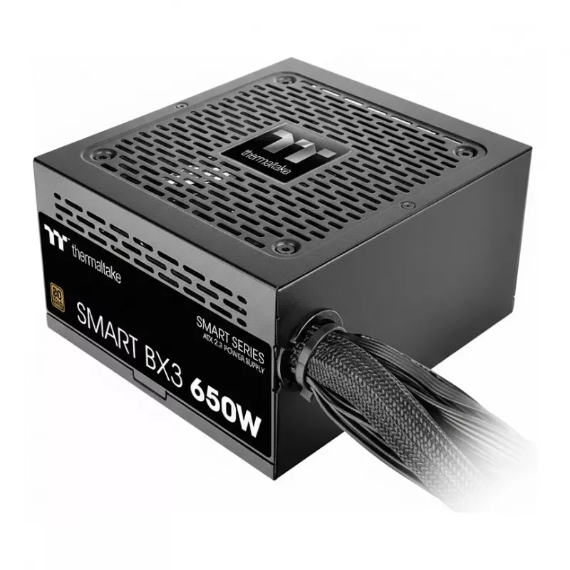 Maitinimo blokas THERMALTAKE 650W Smart BX3 Pro SE – 650W ATX maitinimo šaltinis, viena +12V linija, 80 PLUS Bronze