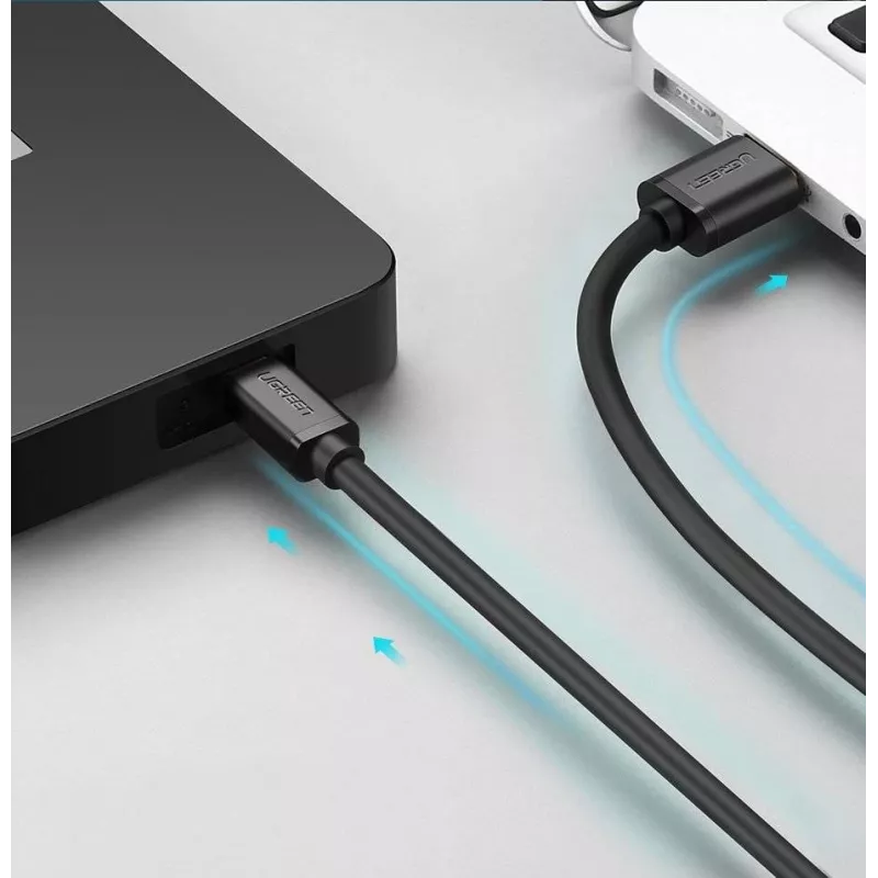 UGREEN Thunderbolt į miniUSB USB duomenų laidas 2 m juodas