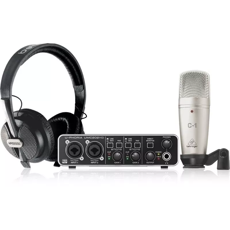Behringer U-PHORIA STUDIO PRO - namų įrašų rinkinys
