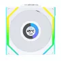 Ventiliatorius Lian Li UNI FAN SL Wireless LCD 120 12 cm Baltas 31 dB 51,45 cfm