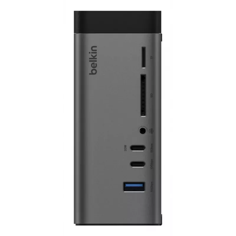 USB šakotuvas Belkin Connect USB Type-C 10000 Mbit/s Pilka