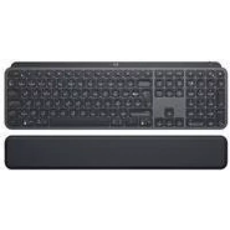 Logitech MX Keys Advanced Wireless Illuminated klaviatūra - klaviatūra - apšviečiama - Bluetooth, 2,4 GHz - GB angliška QWERTY (920-009414)