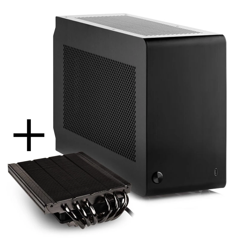 DAN Cases A4-SFX V4.1 - juoda + Alpenföhn Juoda Ridge - 120 mm