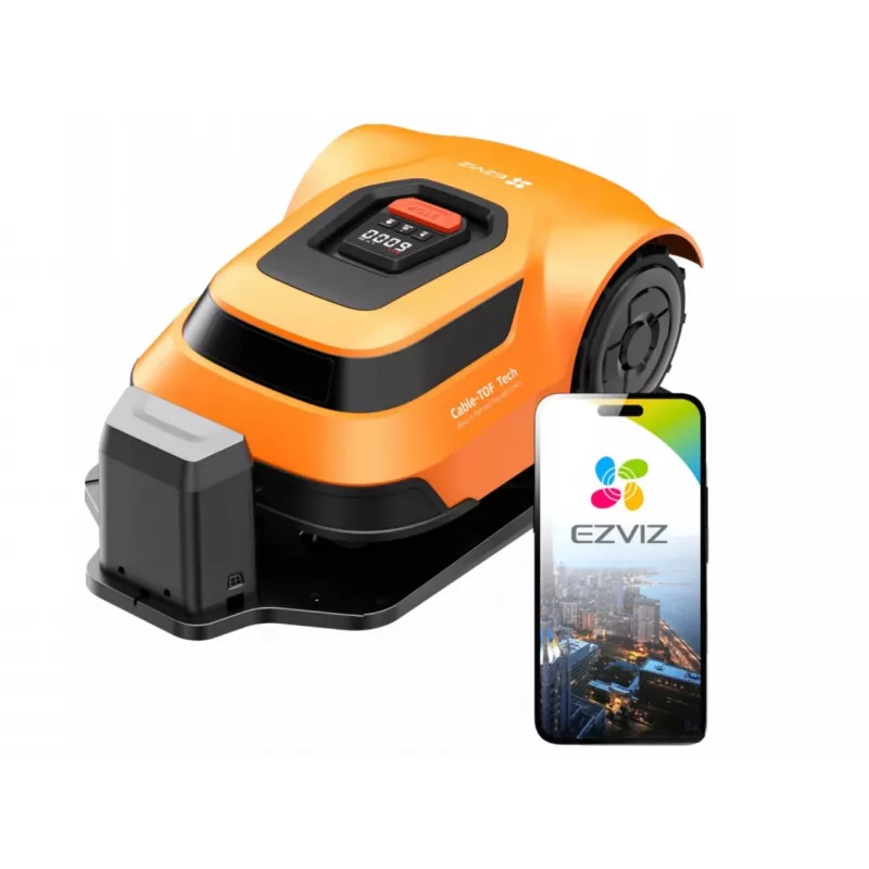 EZVIZ RM600 oranžinė robotinė vejapjovė