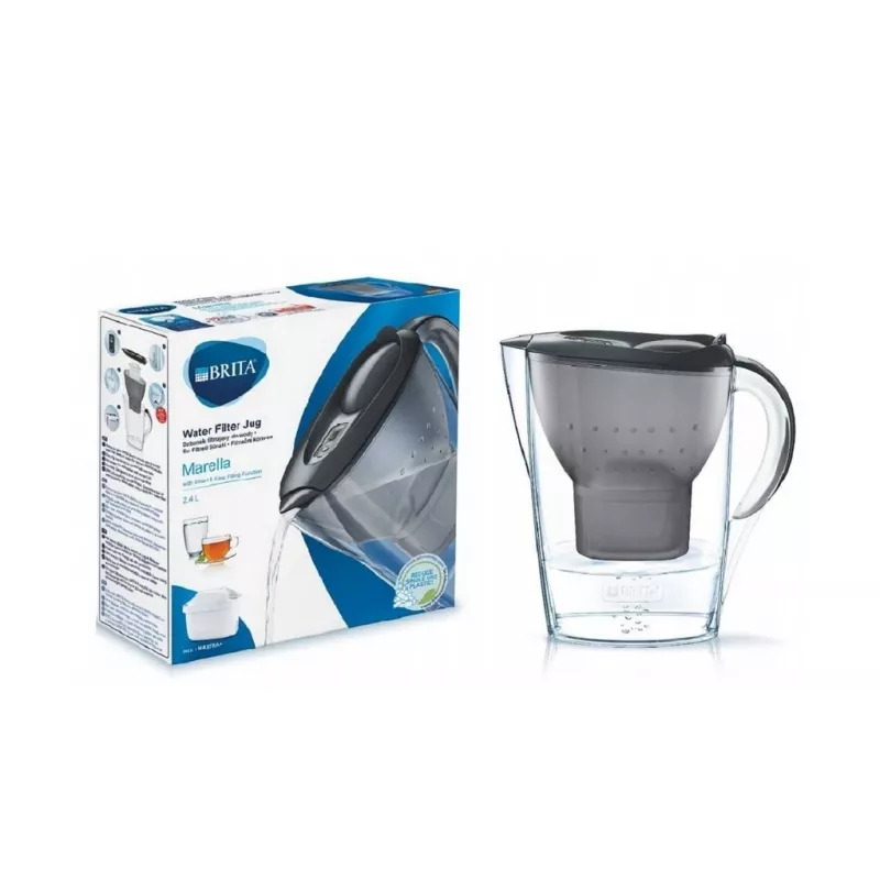 Brita Marella+1 Maxtra Pro PP filtravimo ąsotis (2.4 l; grafito)