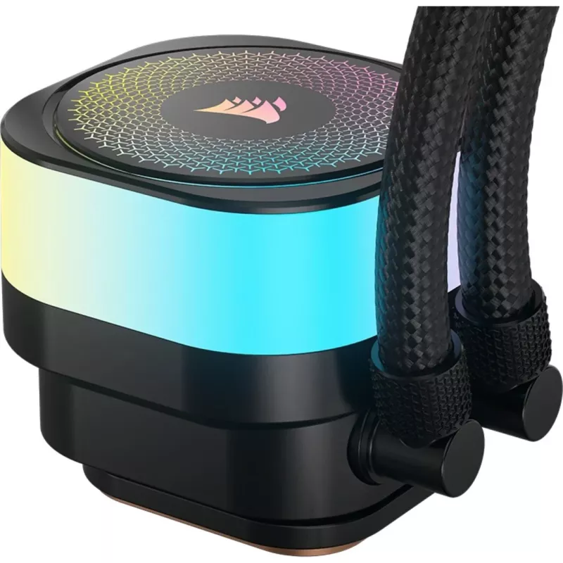 AIO skysčio procesoriaus aušintuvas CORSAIR WAK iCUE LINK TITAN 420 RX 420 mm RGB