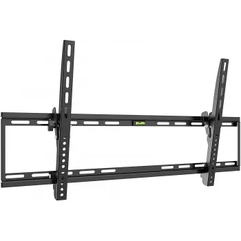 Goobay Basic TV-Wall Mount Basic TILT (XL), XL (109-254cm / 43-100), juoda - televizoriams nuo 109,20 cm (43) iki 254,00 cm (100) (109-254 cm), pakreipiama iki 75 kg (49743)