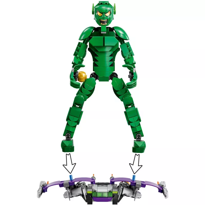LEGO MARVEL 76284 Green Goblin konstrukcinė figūrėlė