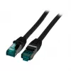 EFB-Elektronik RJ45 komutacinis kabelis Cat.6A S/FTP LSZH juodas 7,5m Gamintojas: EFB Elektronik (MK6001.7,5B)