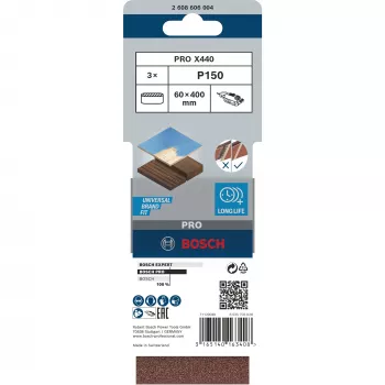 Bosch 2 608 606 004 šlifavimo priedas 3 vnt.