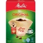 Popierinis kavos filtras Melitta Originali 102 — dydis 102, vienkartinis kūgio formos filtras