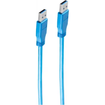 USB laidas ShiverPeaks BS77035-1 5m USB 3.2 Gen 1 Mėlynas