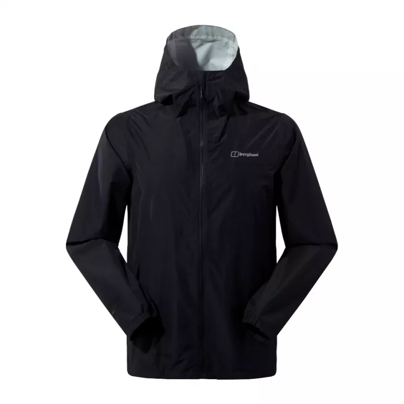 Striukių rinkinys Berghaus Deluge Pro 3.0 M + Hillwalker IA Shell M — vyriški neperšlampami viršutiniai drabužiai, juodi