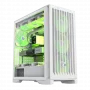 Gamemax Case | LEADER 2 WH | White | E-ATX | Power supply included No