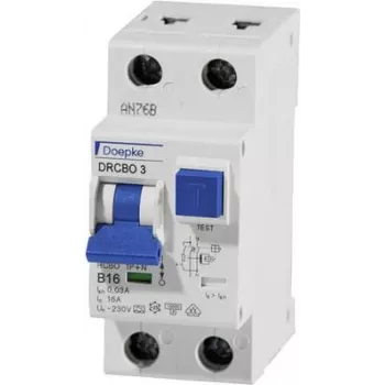 RCBO jungiklis DRCBO 3 B10/0,03/1N-A (09932102)