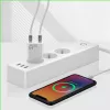 Maitinimo adapteris everActive SC-385Q Super plonas QC 4 Fast Charging — USB greitasis įkroviklis, kompaktiško dizaino
