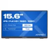 JAPANNEXT JN-MD-I156FHDR-T kompiuterio monitorius 39,6 cm (15,6 colių) 1920 x 1080 pikselių Full HD LED jutiklinis ekranas Pilka