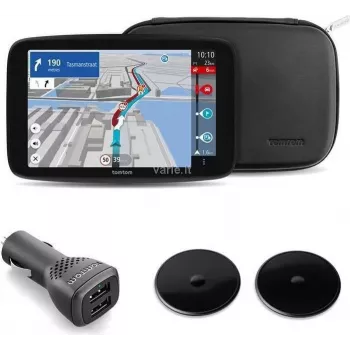 GPS navigacijos įrenginys TOMTOM GO Expert Plus 7 colių — premium komplektas, 7 colių jutiklinis ekranas