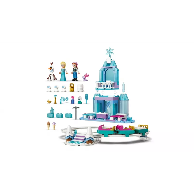 LEGO DISNEY 43281 Elsos ledo pilis ir pasivažinėjimas sniegu