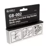Grafikos plokštės laikiklis Lian Li GB-002 plieninis universalus 128,4 mm x 104 mm, juodas, palaiko 2 GPU