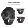 Laikrodžio dirželis Tech-Protect, skirtas Garmin Fenix serijai — suderinamas su Fenix 3, 5X, 3HR, 5X Plus, 6X, 6X Pro, 7X — juodas