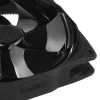 NOISEBLOCKER NB-eLoop B12-PS Juoda Edition 120mm PWM 3 vnt. rinkinys
