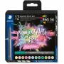 Brush Pen Staedtler Pigment Arts Pastel Colors 12 vnt.
