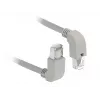 Tinklo kabelis DeLOCK 85861 RJ-45 Cat6 0,5 m pilkas
