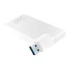 USB3.0 4 prievadų šakotuvas, sidabrinis